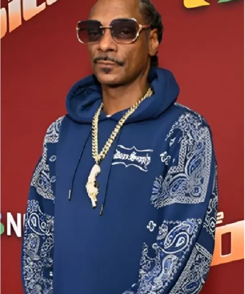 The Voice S26 Snoop Dogg Blue Paisley Hoodie