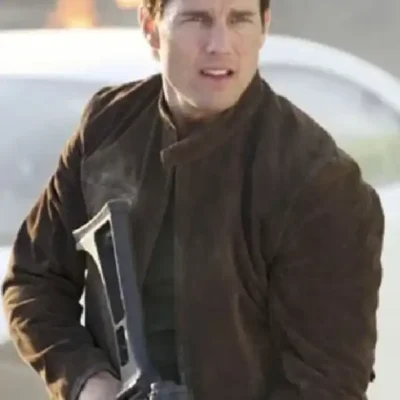 Tom Cruise Mission Impossible 03 Brown Suede Jacket