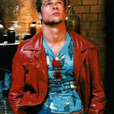 Tyler Durden Fight Club Red Jacket