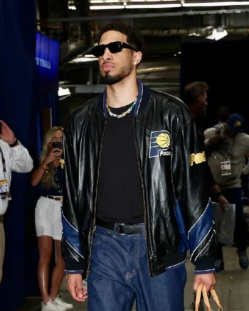 Tyrese Haliburton Pacers Leather Jacket