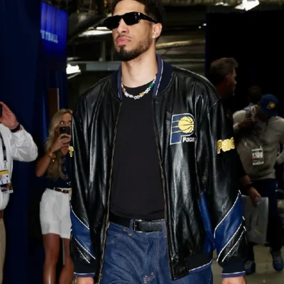 Tyrese Haliburton Pacers Leather Jacket