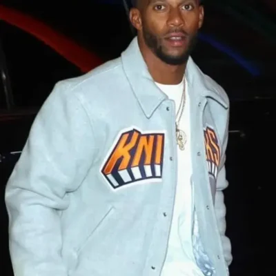 Victor Cruz Knicks Jacket