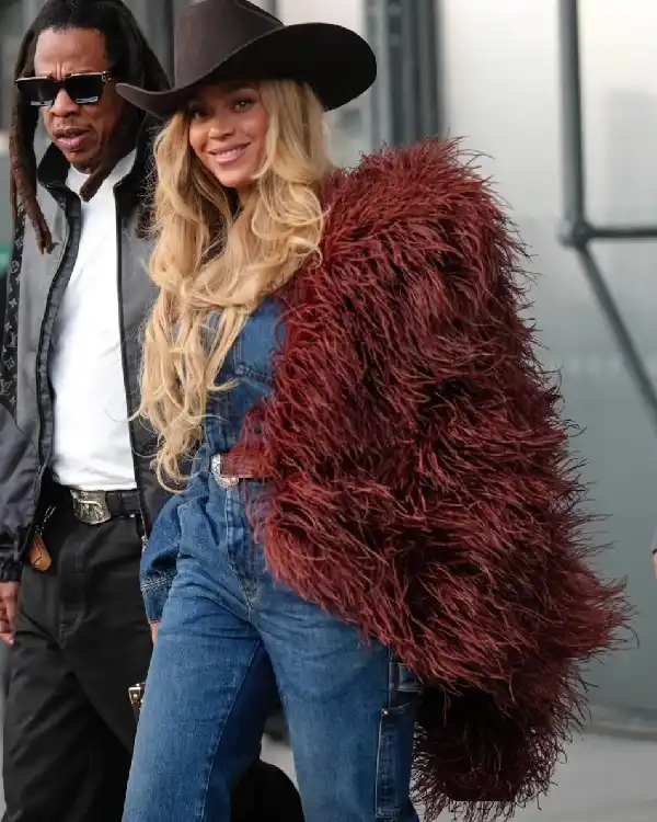 beyonce fur coat 5