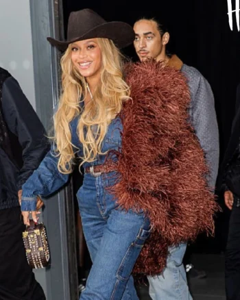 beyonce fur coat 5