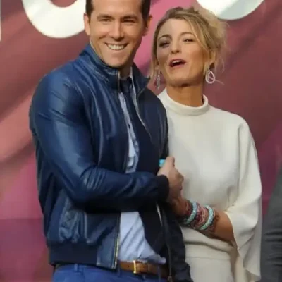 27 Times Blake Lively And Ryan Reynolds Blue Jacket
