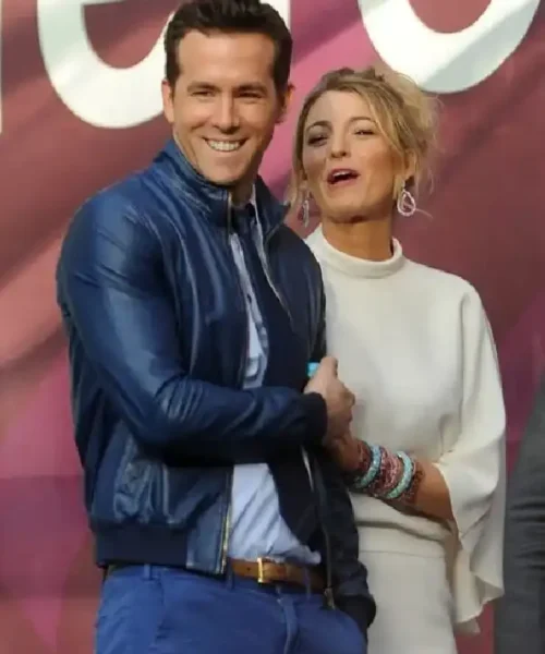 27 Times Blake Lively And Ryan Reynolds Blue Jacket