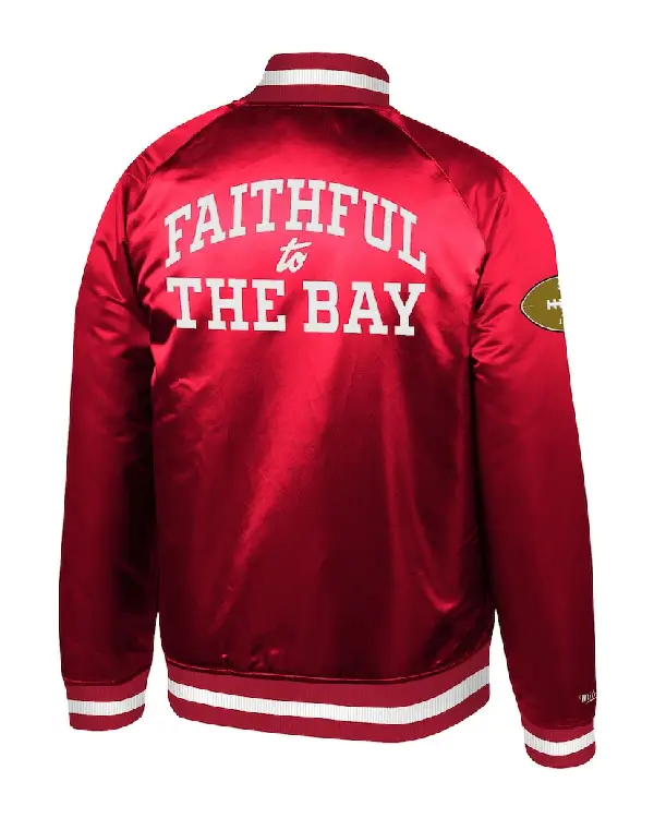 49ers Faithful To The Bay Bomber Jacket sale