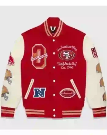 49ers San Francisco Red Varsity Jacket
