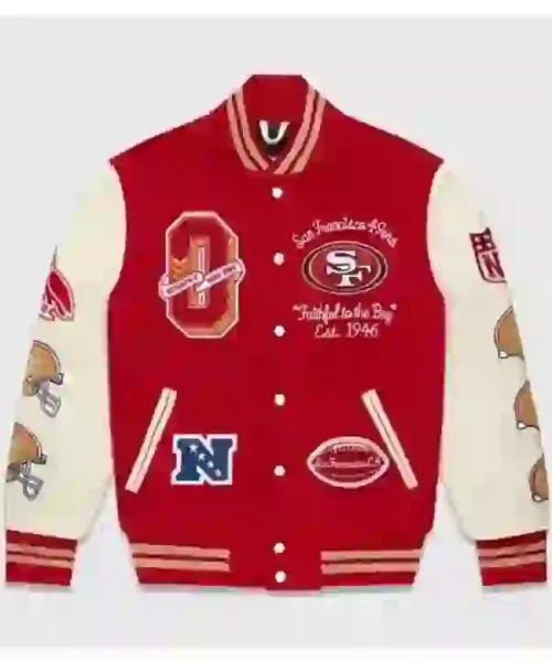 49ers San Francisco Red Varsity Jacket
