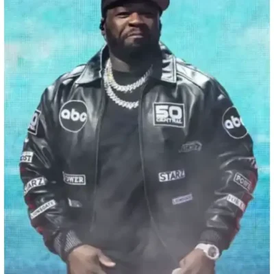 50 Cent Tottenham Hotspur Stadium Leather Jacket