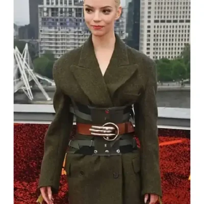 A Mad Max Saga Furiosa Green Peacoat