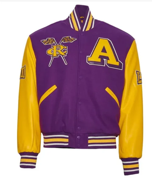 Alcorn State University Purple and Gold Varsity Jacket