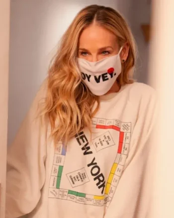 And Just Like That S02 Carrie Bradshaw New York Monopoly Sweatshirt