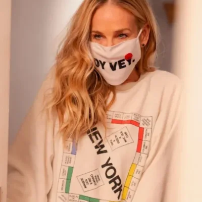 And Just Like That S02 Carrie Bradshaw New York Monopoly Sweatshirt
