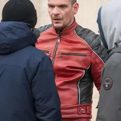 April X Tetris Leather Jacket