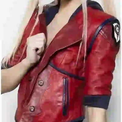 Arcane VI Red Leather Jacket
