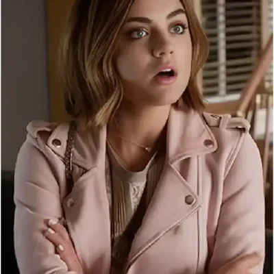 Aria Montgomery Pretty Little Liars S06 Biker Jacket