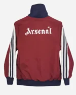 Arsenal Retro Windbreaker Jacket Back