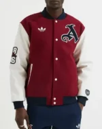 Amiri Logo-Patch Varsity Jacket