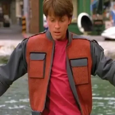 Back To The Future 2 Marty McFly Fox Jacket