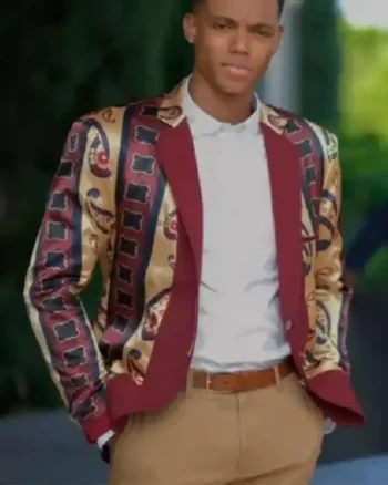 Bel-Air S1 E5 Will Smith All Over Printed Blazer Jacket