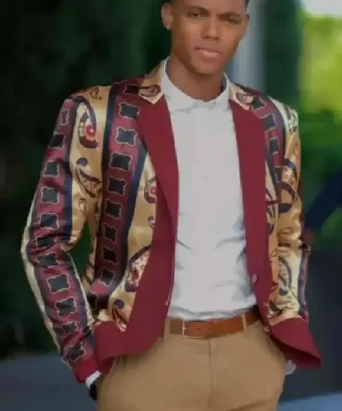 Bel-Air S1 E5 Will Smith All Over Printed Blazer Jacket