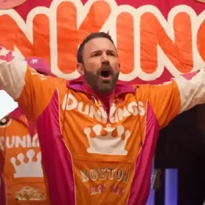 Ben Affleck Super Bowl Dunkin Donuts Jacket