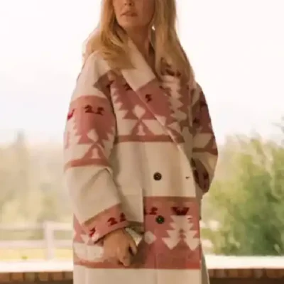 Beth Dutton Yellowstone S05 Pink Coat