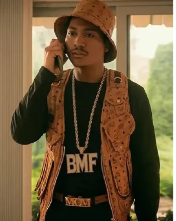 Big Meech Black Mafia Family S03 Brown Vest