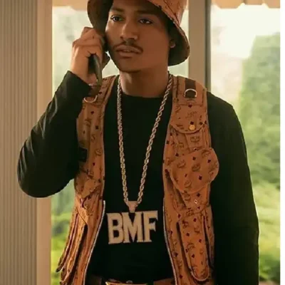 Big Meech Black Mafia Family S03 Brown Vest