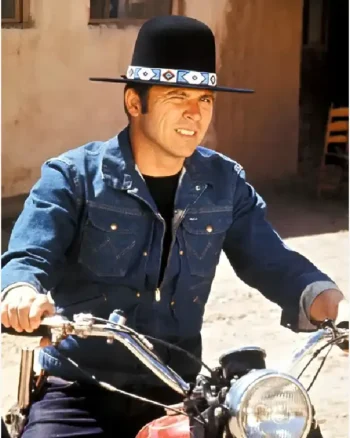 Billy Jack Tom Laughlin Blue Jean Denim Jacket
