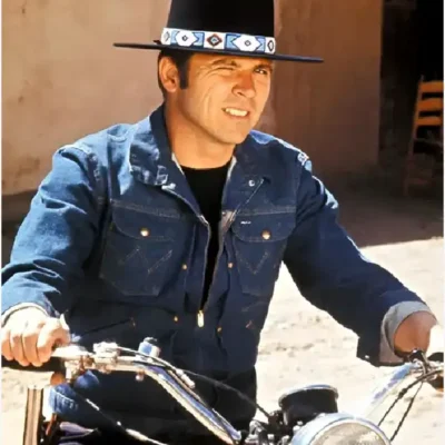 Billy Jack Tom Laughlin Blue Jean Denim Jacket