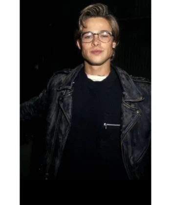 Brad-Pitt-Distressed-Leather-Jacket-