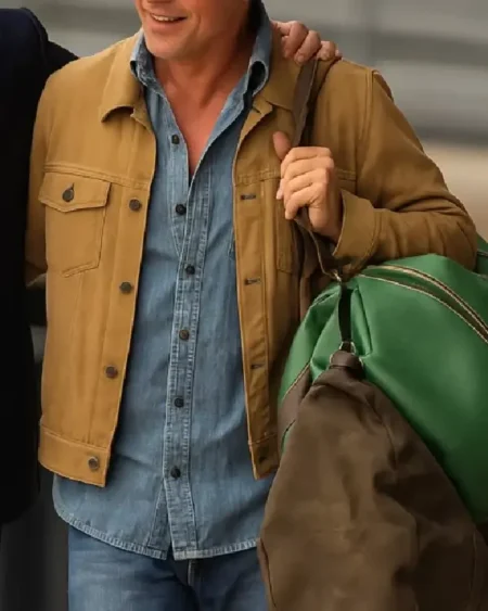 Brad Pitt F1 Suede Jacket
