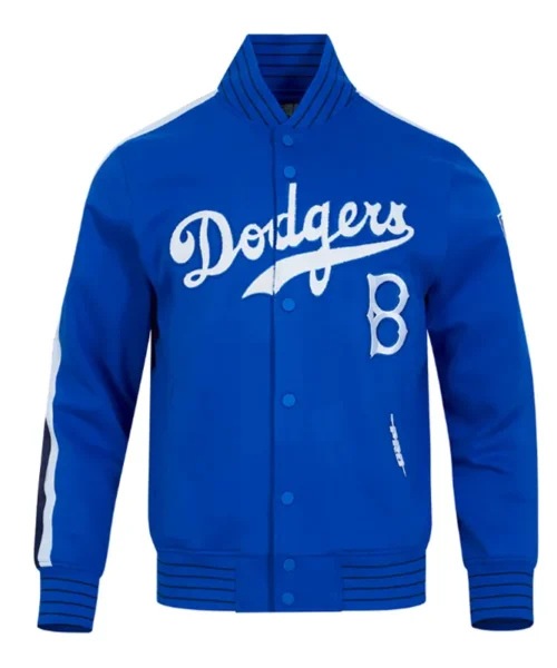 Brooklyn Dodgers Logo Game Day Royal Jacket