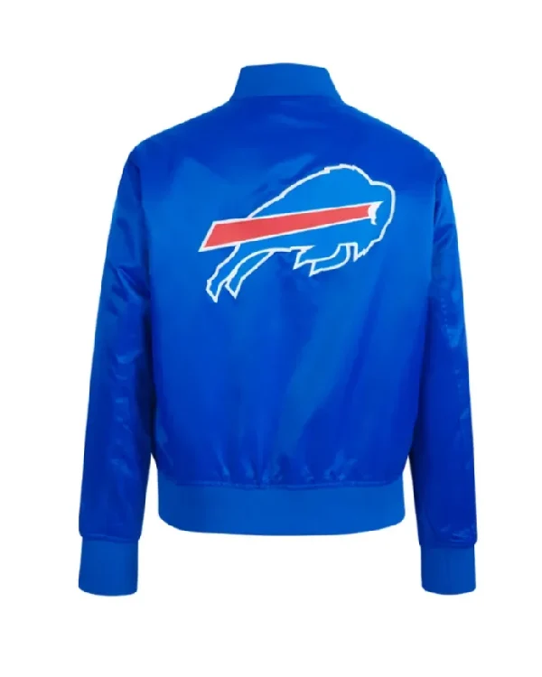 Buffalo Bills Classic Full-Snap Royal Satin Jacke