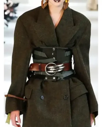 Buy A Mad Max Saga Furiosa Green Wool Peacoat