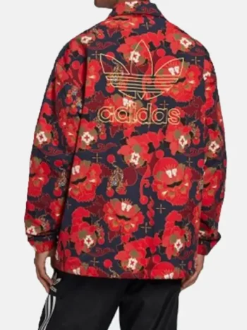 Adidas Originals Chinese New Year Coach Shirt Jacket - Image 2