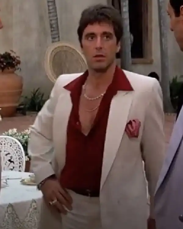 Buy Al Pacino Movie 1983 Tony Montana Scarface White Suit