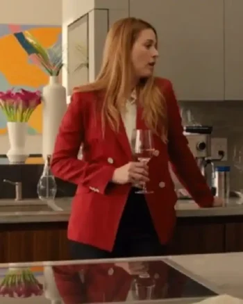 Buy Alexandra Breckenridge Virgin River S03 Red Blazer