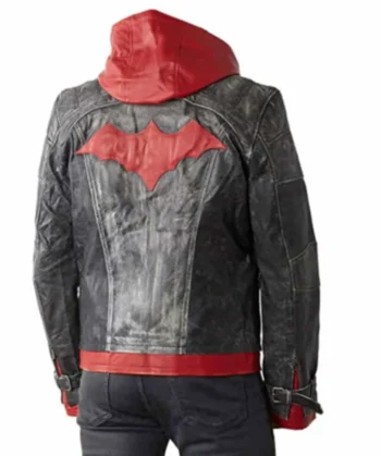 Buy Batman Arkham Knight Redhood Leather Jacket Sale