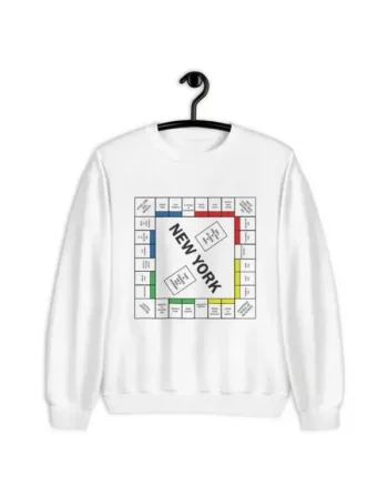 And Just Like That S02 Carrie Bradshaw New York Monopoly Sweatshirt - Image 2