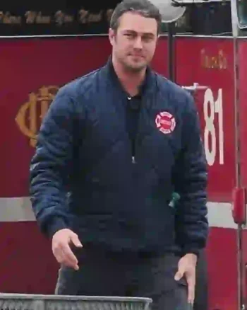 Chicago Fire Squad 3 Quilted Jacket - Image 3