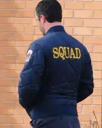 Buy Chicago P.D. Kelly Severide Blue Bomber Jacket For Sale