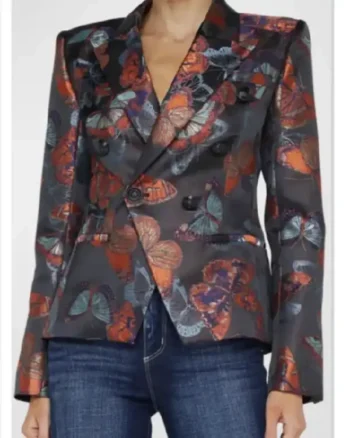Lily Winters The Young and the Restless Jacquard Blazer - Image 2