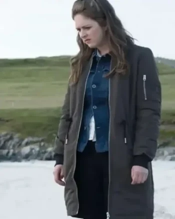 Shetland Alison O’Donnell Green Coat - Image 4