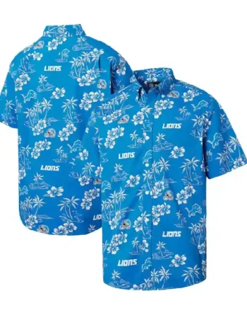 Detroit Lions Hawaiian Shirt - Image 5