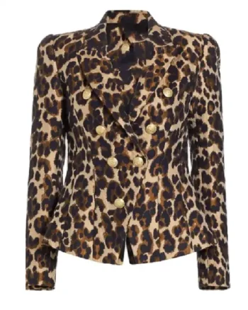Buy Gabi Mosely Found S02 Leopard Blazer For Sale