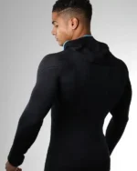 Buy Gymshark Onyx V1 Black Hoodie For Sale 