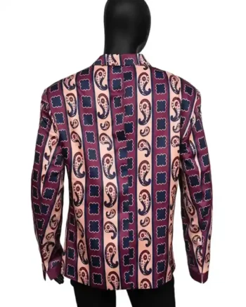 Buy Jabari Banks Bel-Air Season 1 Episode 5 Will Smith All Over Printed Blazer Jacket For Sale